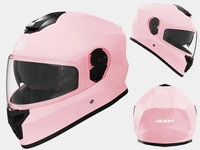 Équipement de protection pour moto, casque intégral, coque 902, couleur unie, homologué DOT, ABS, double visière, nouveau, toutes saisons, hommes, femmes