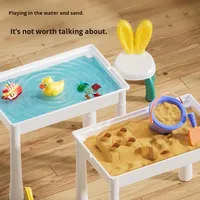 Bloques de Construcción de Plástico para Niños, Mesa de Juego y Estudio Multifuncional, Rompecabezas Educativo Ensamblable, Juguete de Regalo