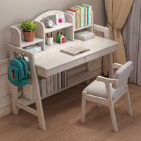 Bureau d'écriture pour étudiants et adultes, bureau d'ordinateur pour la maison, idéal pour l'étude, le bureau et la chambre
