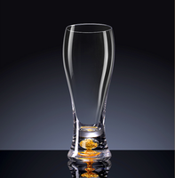 Verre à bière soufflé à la bouche en verre blanc de haute qualité, design moderne inspiré de l'Allemagne, 600 ml, article populaire en vente, nouveauté 2024