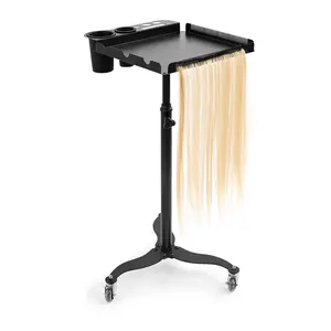 Salon Shop Durable Hair Extensions Hanging Tool Portable stainless steel Wig Hair Extension Holder Stand Display
