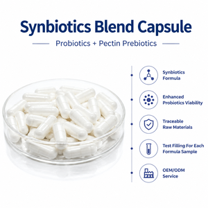Cápsulas Sinbióticas Patentadas para el Alivio del Estreñimiento, Contienen Lactobacillus Plantarum CCFM602 con Pectina, Probiótico para la Salud Intestinal - Product Image 1