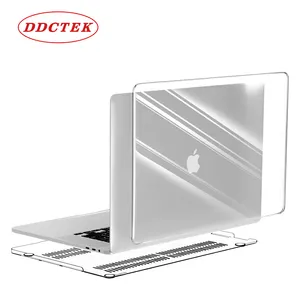 Tinh Thể Rõ Ràng Bán Buôn Nhựa Máy Tính Xách Tay Bảo Vệ Máy Tính Xách Tay Trường Hợp 15 Inch Cho Macbook