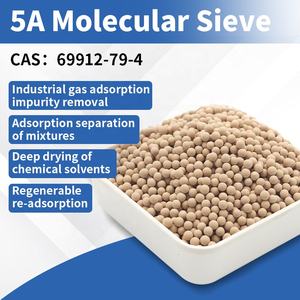 Sphere pellet zeolite 5a молекулярный Ситовый осушитель для H2O CO2 H2S Форма удаления кислого природного газа - Product Image 2