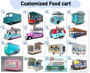 Carrito de Comida Móvil Rojo Personalizado 2026, Restaurante Ambulante Equipado con Cocina Completa, Camiones de Comida Eléctricos - Product Image 6