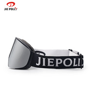 Lunettes de ski OTG personnalisées avec logo OEM, verres magnétiques de luxe pour l'extérieur, photochromiques, pour snowboard,
