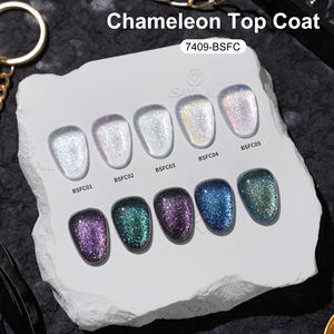 OEM/ODM รับผลิตยาทาเล็บเจลยูวี 15 มล. สำหรับทำเล็บ ขายส่ง ยาทาเล็บเจลเคลือบเงาแบบเปลี่ยนสี - Product Image 5