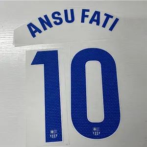 2023-2024 il numero e il nome di ANSUFATI, player 10 della conducibilità termica di alta qualità di barcellona nel Football Fi spagnolo