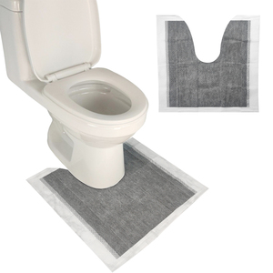 バスルームトイレフロアマット使い捨て竹炭トイレフロアマットOEM使い捨て - Product Image 1