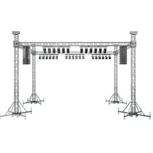 Aluminum concert wedding stage roof lighting truss for sale