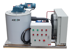 Machine à glaçons en flocons refroidie par air, capacité de stockage de 500 kg/1000 kg - Product Image 3