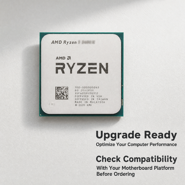 Bulk Wholesale AMD Ryzen 5 5600 AM4 Desktop CPU 6 Core 12 Thread Gaming Processor Bulk in Stock