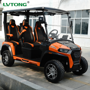 Carrito de Golf de Lujo LVTONG para 4 Personas con Sistema de CA de 72V y Pantalla - Product Image 1