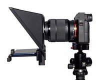 Téléprompteur Portable FEELWORLD TP2A pour Smartphone/Tablette/Appareil Photo Reflex de 8 Pouces avec Télécommande pour Diffusion en Direct