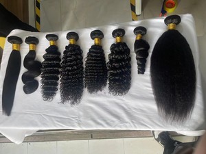 Letsfly Virgin Human Hair Bundles 8A Natural Brazilian Remy Hair Bundles 100gram Straight <b>Body</b> <b>Wave</b> Curly Hair Thick Extensions - Product Image 6