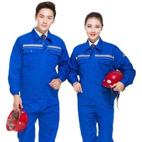 Ensemble d'uniformes de travail haute visibilité Vêtements de travail réfléchissants pour hommes et femmes pour l'usine/construction