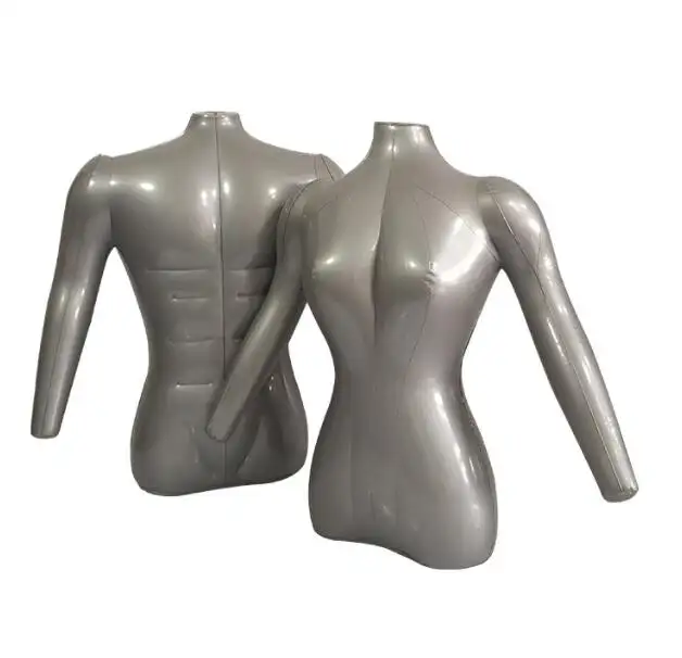 अनुकूलित ऊपरी-शरीर आधा शरीर पुरुष महिला के लिए Inflatable पुतला धड़ महिलाओं आदमी के कपड़े पैंट प्रदर्शन खड़े मॉडल