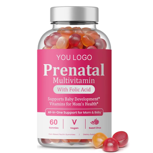 Vitamines gommeuses en gros pour les femmes prénatales C D E B12 Acide folique Équilibre hormonal Aide à l'ovulation pour cycles réguliers pour adultes - Product Image 6