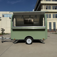 Camion de restauration mobile entièrement équipé, style USA Standard, fabriqué en Chine, cuisine mobile, BBQ, camion de restauration rapide