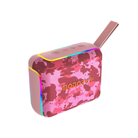 Haut-parleur de poche en promotion, Bluetooth 5.3, appairage TWS, étanchéité IPX5, batterie rechargeable 1200 mAh, idéal pour les fêtes en extérieur