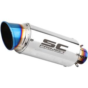 Nouveau <span class=keywords><strong>silencieux</strong></span> d'échappement pour moto, escapement moto universel pour Nmax CRF 230 Z750 CB400 <span class=keywords><strong>ER6N</strong></span> GY6 - Product Image 2