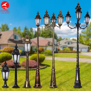 Factory Wholesale European Lawn Garden <strong>Light</strong> <strong>Outdoor</strong> IP65 Waterproof Villa <strong>Street</strong> Lamp Retro Garden Lamp - Product Image 4