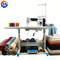 Máquina de Coser Industrial de Cama Plana, Nueva, de Una Sola Aguja, con Control Automático por Computadora y Accionamiento Directo, para Uso en Fábrica