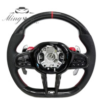 Volant en fibre de carbone LCI pour BMW G01 G02 G05 G06 G07 G08 G11 G12 G14 G15 G16 G17 G20 G29 G30 G31G32 G80 G82 F92 X3 X4 X5