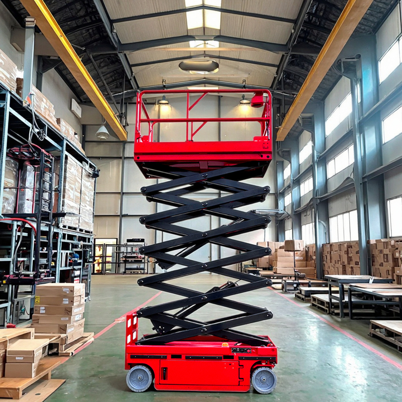 Low Price Aerial Work Platform Electric