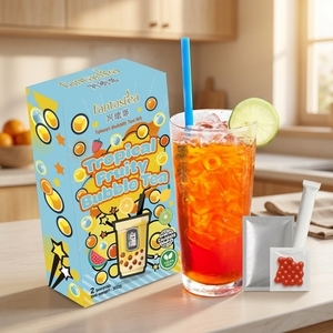 DIY <b>Boba</b> Tea Kit Taiwan Tropical Flavor Easy to Use 150g - Product Image 1