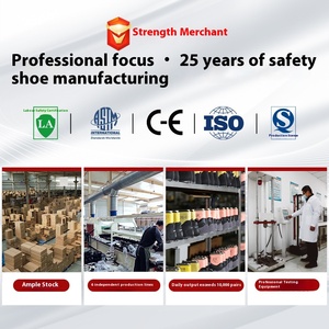 Quatre saisons pour hommes transfrontaliers Anti-écrasement Anti-piercing Steel Toe Mesh Upper Chaussures <span class=keywords><strong>de</strong></span> travail <span class=keywords><strong>de</strong></span> <span class=keywords><strong>sécurité</strong></span> légères - Product Image 6