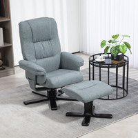 Chaise ergonomique inclinable en cuir, style moderne et confortable, en vente