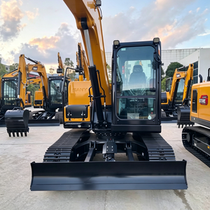 รถขุดไฮดรอลิกแบบตีนตะขาบ SY95C ใหม่ ขนาด 9.5 ตัน ประสิทธิภาพสูง สำหรับงานก่อสร้างโครงสร้างพื้นฐานเทศบาล - Product Image 2