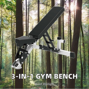 Banc de musculation pliable pour équipement de gymnastique à inclinaison réglable pour la musculation Banc de presse et supports - Product Image 2