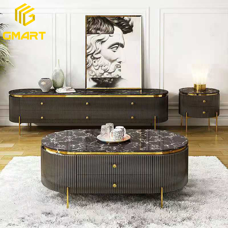 Gmart 2021 новейшая Скандинавская мебель для гостиной, набор медианой мебели для телевизора, камень, мрамор, подставки для телевизора, мебель для гостиной