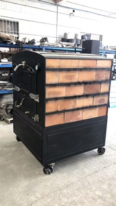 <span class=keywords><strong>Four</strong></span> à <span class=keywords><strong>pizza</strong></span> en <span class=keywords><strong>bois</strong></span> de petite taille à 2 couches pour restaurant occidental boulangerie - Product Image 5