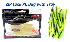 Groothandel Vissen Lokken In Voorraad Kleine Zoetwater Zacht Aas Shining Pvc Lokt Voor Pike Zander Vis Geen Sinker Rig Shad - Product Image 3