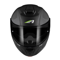 Casque de moto modulaire ASTONE HELMETS Premium noir mat en fibre de verre, tailles XS-XXL RT6F