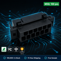 Connecteur automobile 827603-1, boîtier PA66 12 broches, IP66, 12V/24V, 30A, prise de faisceau de câbles femelle, montage sur câble, vente directe usine