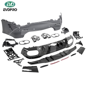 Pare-chocs arrière style <span class=keywords><strong>AMG</strong></span> en PP pour Mercedes Benz Classe A W177 <span class=keywords><strong>A180</strong></span> A200 A35 A45 2019-2021 - Product Image 1