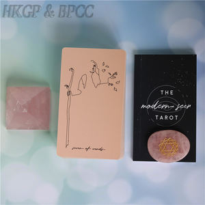 Fabricación Impreso de alta calidad Diseño personalizado <span class=keywords><strong>Tarot</strong></span> <span class=keywords><strong>Lenormand</strong></span> Cards Deck Oracl Carte con guía - Product Image 5