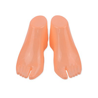 Support de présentation en plastique creux pour chaussures, accessoires de magasin pour sandales et chaussons pour adultes, support extensible pour chaussures de type chaussette