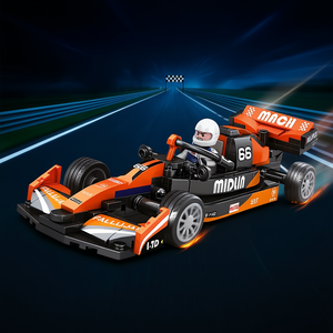 Racing Car Construction 217 Pcs Building <b>Block</b> Set For Kids Age 6+ - Product Image 1