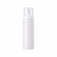 Flacon pompe en mousse PET fine 80-250 ml pour nettoyant visage et savon, avec capuchon de protection anti-fuite