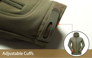 Vestes de pêche en plein air pour hommes, coupe-vent, tactique, combat, <span class=keywords><strong>softshell</strong></span>, col montant, pour la <span class=keywords><strong>chasse</strong></span>, l'escalade et l'extérieur. - Product Image 6
