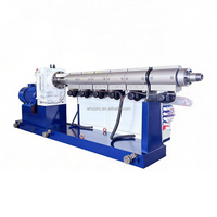 Extrusora de un Solo Tornillo de Baja Producción SJ90/33 para Procesamiento de Plástico ABS, Extrusora para Láminas y Placas Extruidas de Materiales PE, PVC, EVA y ABS