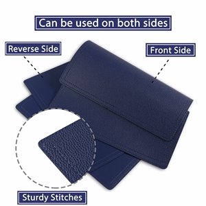 Wasserdichte, Fleckenresistente, Hitzebeständige, Rutschfeste, Leicht zu Reinigende PU-Tischsets für Küche und Esstisch, Leder-Tischunterlagen - Product Image 4