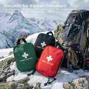 Trousse de premiers soins multifonctionnelle brodée Baiyuheng - Trousse de survie d'urgence pour une utilisation en extérieur, en voyage, à la maison, robuste et sûre - Product Image 6