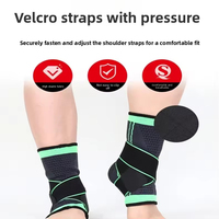 Protège-cheville de sport professionnel pour basketball, course à pied et fitness – Sangle de compression anti-entorse pour la fixation de l'articulation de la cheville