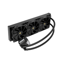 Refroidisseur d'eau 360mm Vente en gros Système de refroidissement liquide PC Couleur blanche Ventilateurs ARGB 3x120mm Compatible avec Intel/AMD Support OEM/ODM